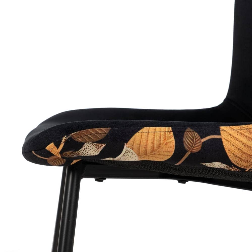 Pack de 4 Sillas Troy de MDF y Metal con Estampado Floral - Diseño Moderno y Confort Ergonomico para Comedores y Salas de Estar - Imagen 8