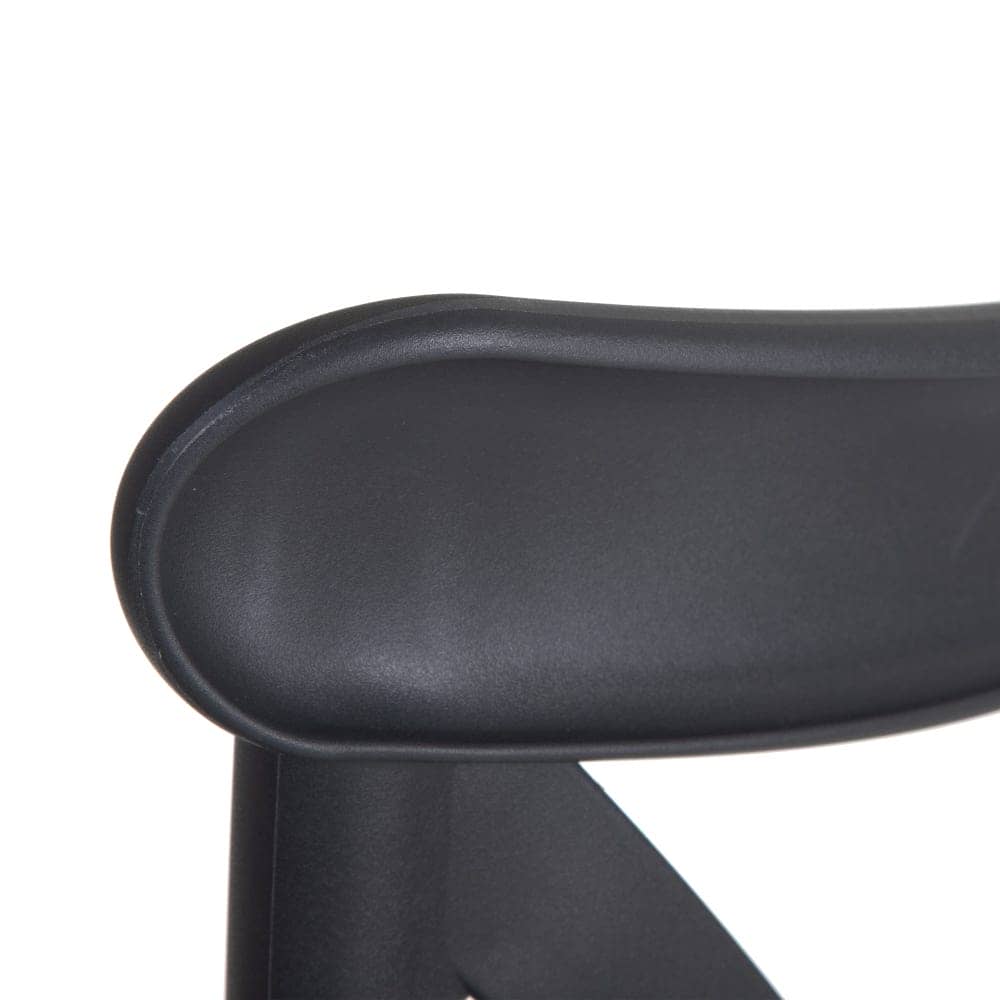 Pack de 4 Sillas Claire de Polipropileno Gris Oscuro - Diseño Clásico, Apilables y Ergonómicas para Hogar y Negocios - Imagen 5