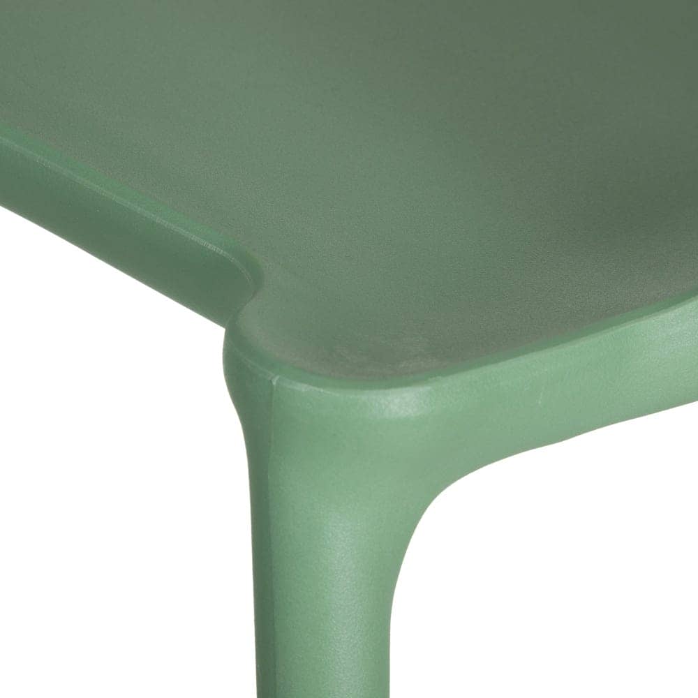 Pack de 4 Sillas de Polipropileno Verde Menta Sam - Diseño Moderno, Apilables y Ergonómicas para Hogar y Oficina - Imagen 6