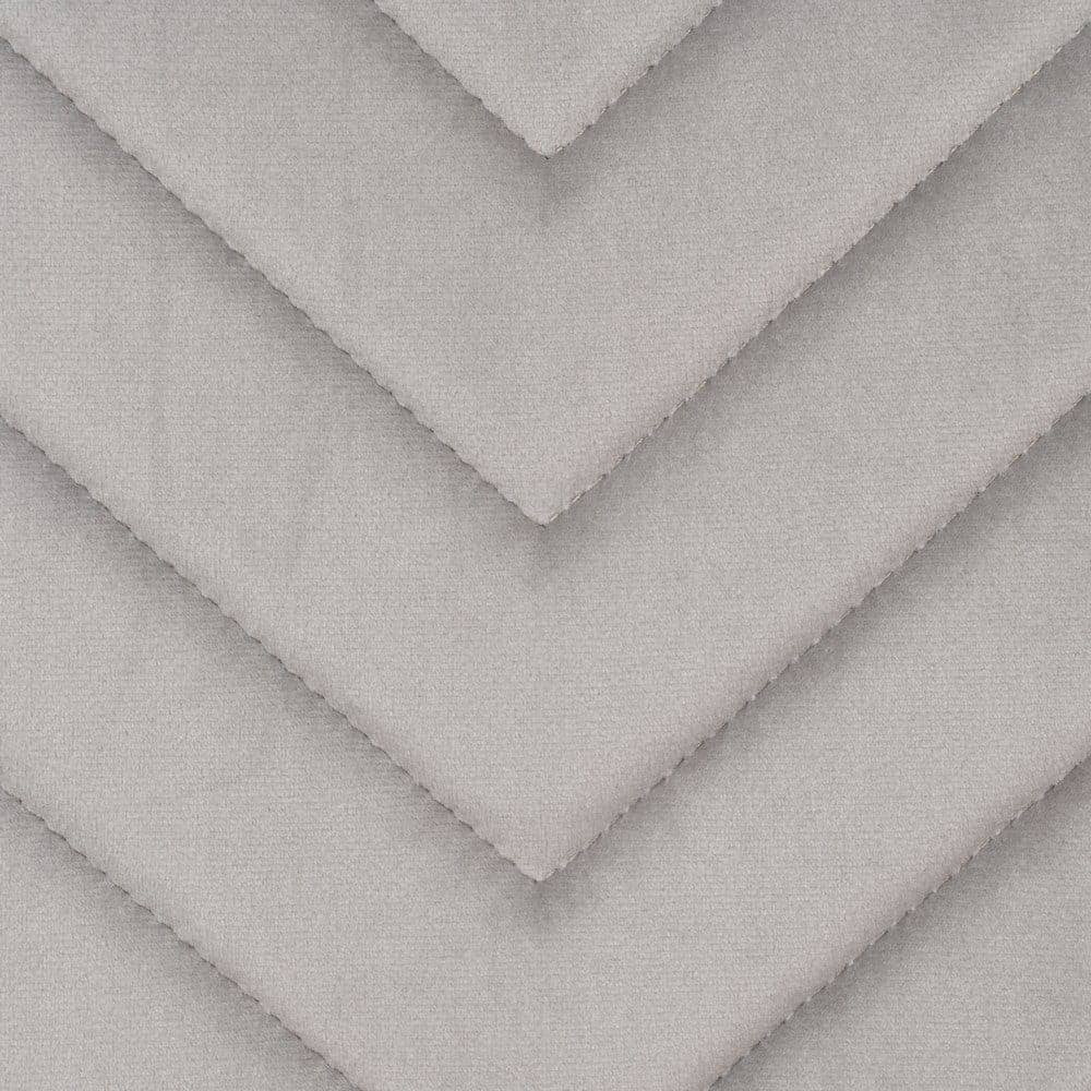 Pack de 4 Sillas de Terciopelo Gris Claro Orion - Elegancia y Comodidad para Hogar y Oficina (88,5 cm) - Imagen 9