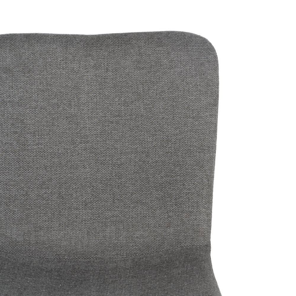 Pack de 4 Sillas Carson Gris de Tela y Metal - Elegancia y Comodidad para Hogar y Oficina, Diseño Ergonómico y Resistente - Imagen 5