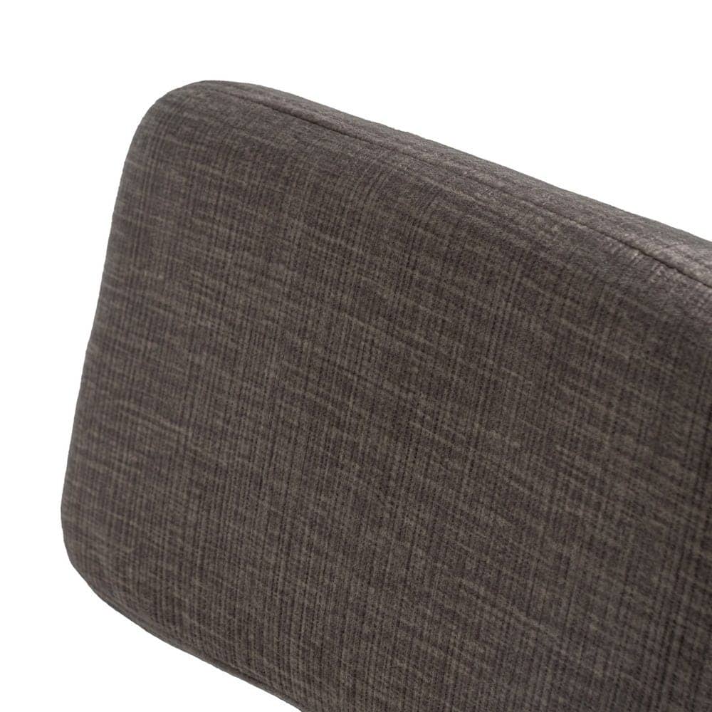 Pack de 4 Sillas Victor Gris de Tela y Metal - Diseño Elegante y Confortable para Decoración Moderna, 77,5 cm de Altura - Imagen 6