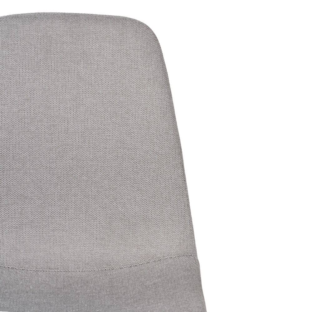Pack de 4 Sillas Cody Gris Tela y Metal para Salón - Diseño Ergonómico y Moderno, 87 cm de Altura, Comodidad y Estilo para tu Comedor - Imagen 4