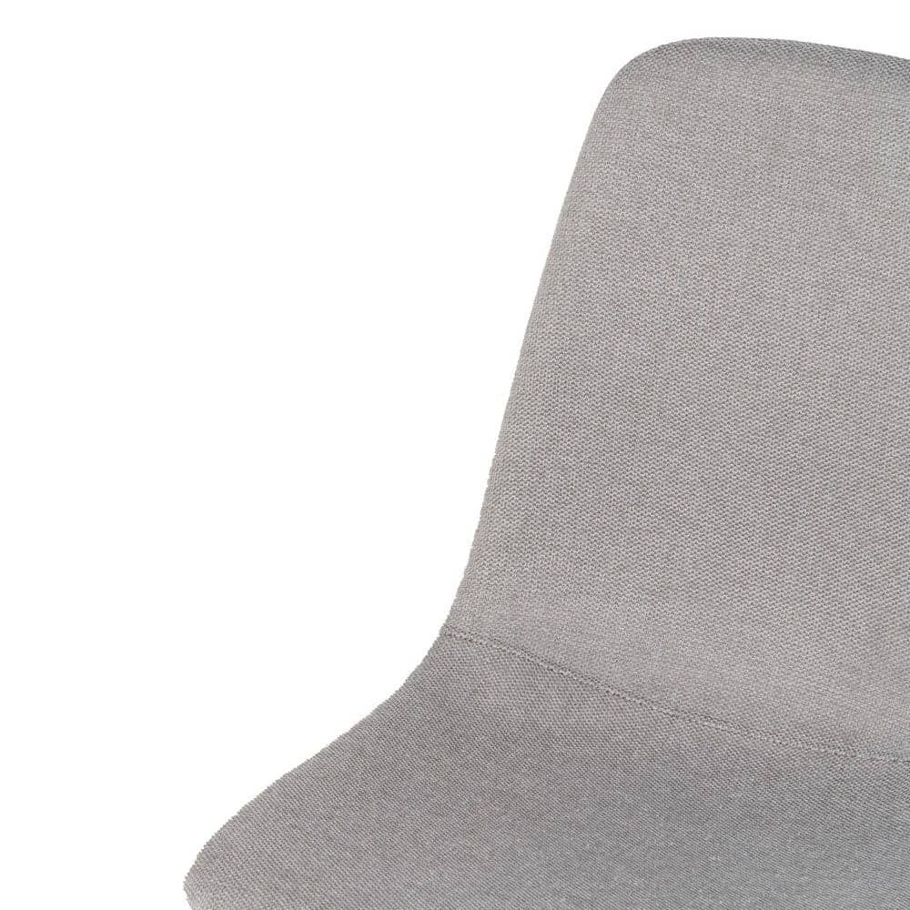 Pack de 4 Sillas Cody Gris Tela y Metal para Salón - Diseño Ergonómico y Moderno, 87 cm de Altura, Comodidad y Estilo para tu Comedor - Imagen 5