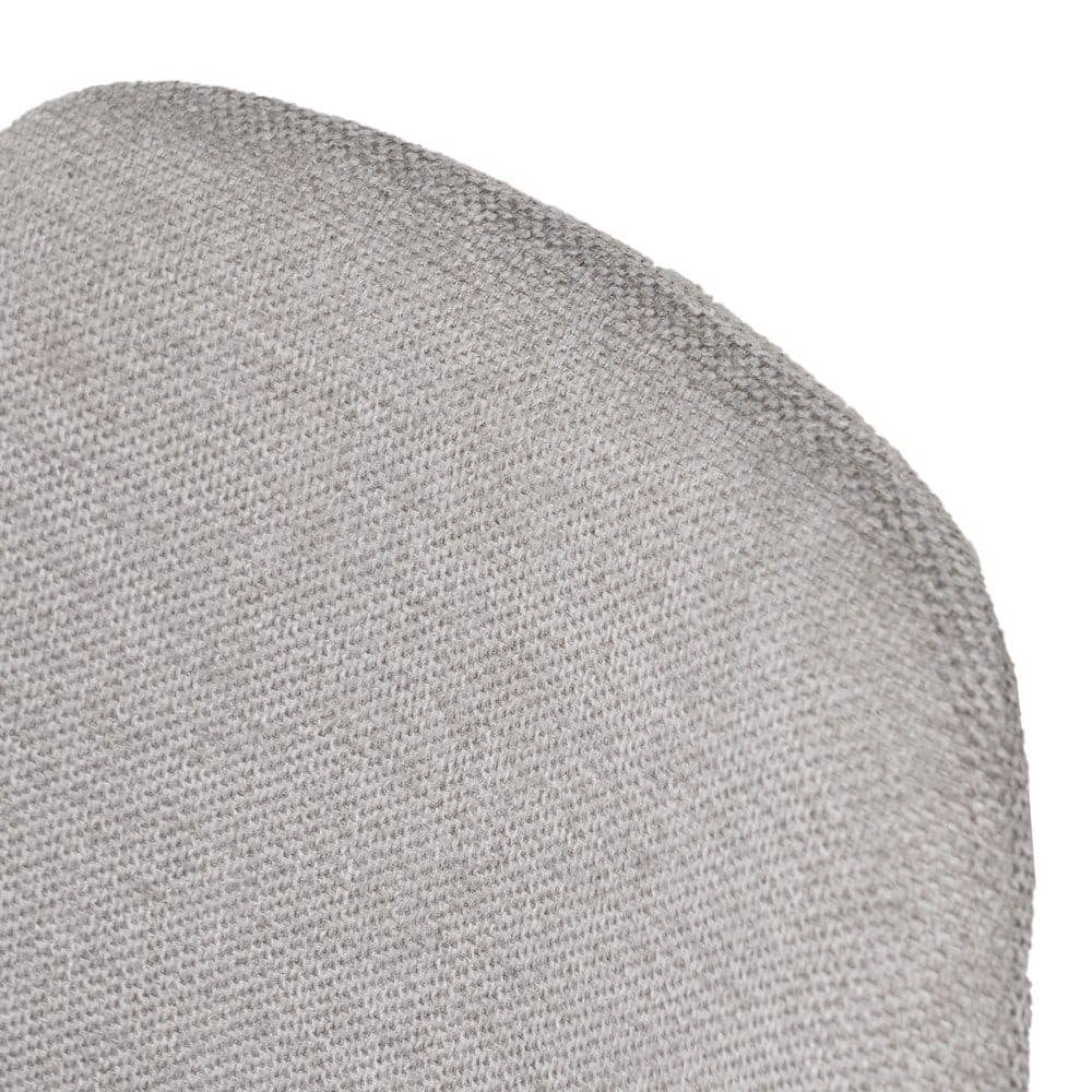 Pack de 4 Sillas Cody Gris Tela y Metal para Salón - Diseño Ergonómico y Moderno, 87 cm de Altura, Comodidad y Estilo para tu Comedor - Imagen 6