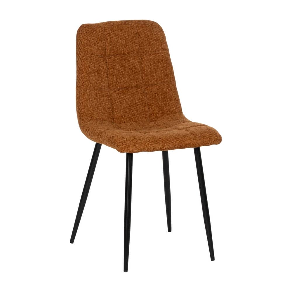 Pack de 4 Sillas Marrón Magnus con Patas de Metal - Diseño Ergonómico y Resistente para Contract y Hogar, 89 cm - Imagen 2