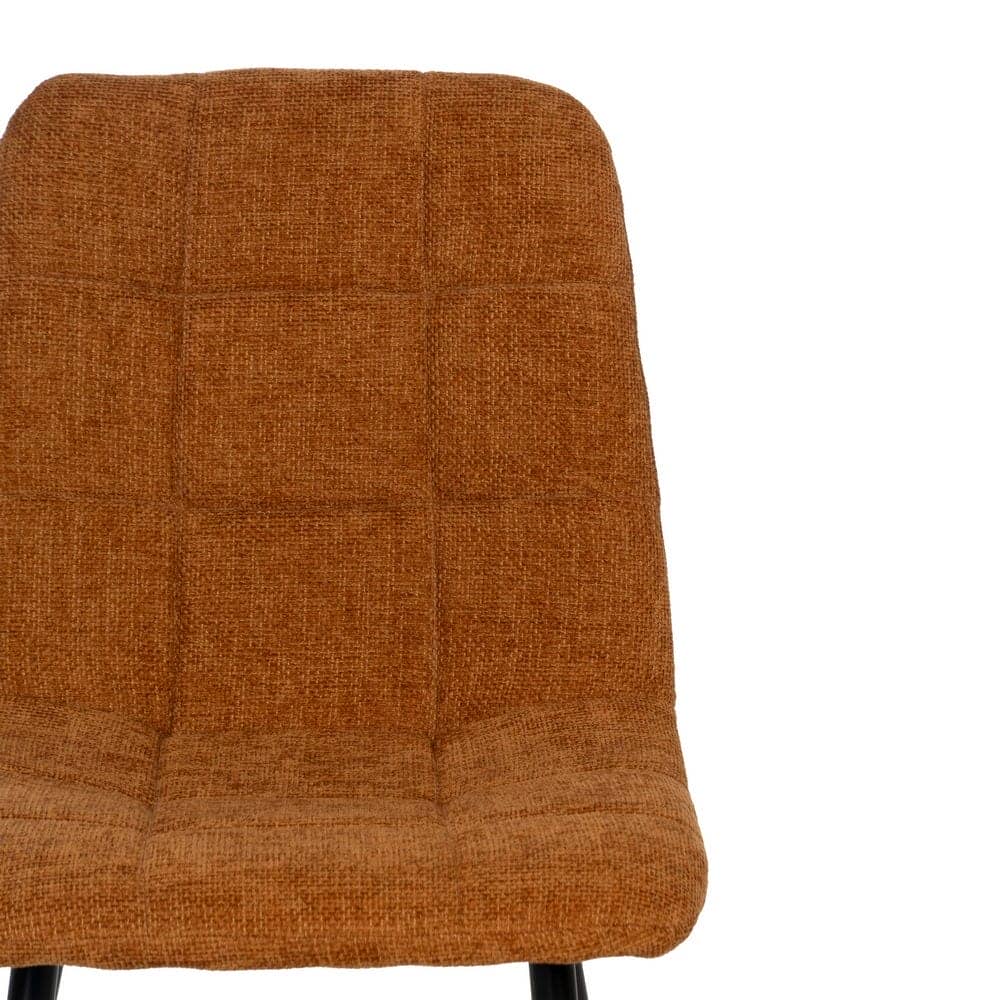 Pack de 4 Sillas Marrón Magnus con Patas de Metal - Diseño Ergonómico y Resistente para Contract y Hogar, 89 cm - Imagen 5