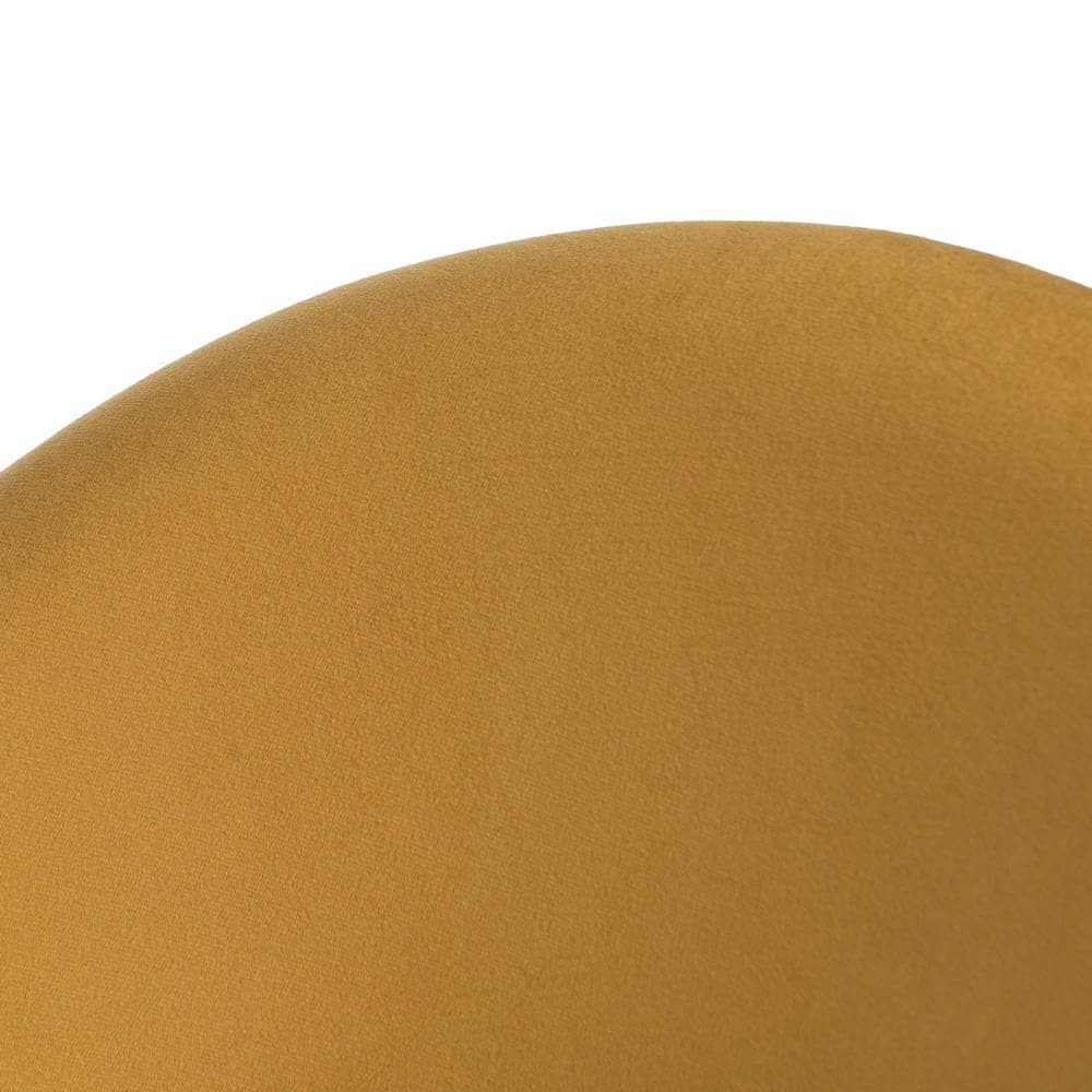 Pack de 4 Sillas Ocre Baylor de Tejido y Metal - Elegantes y Cómodas para Comedor, Soportan hasta 120 kg, Sin Montaje, Diseño Moderno y Resistente - Imagen 7