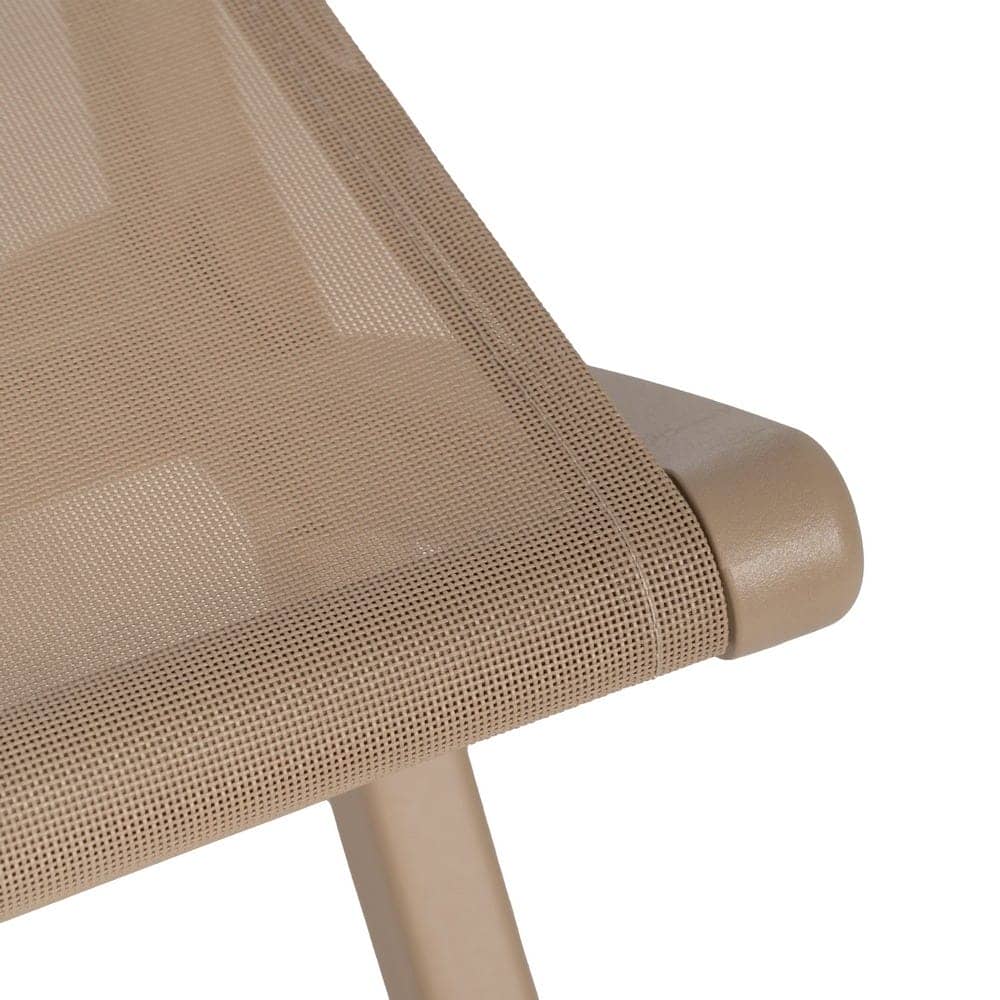 Pack de 4 Sillas Plegables Beige Belmar en Polipropileno - Diseño Compacto y Moderno para Exteriores - Imagen 9