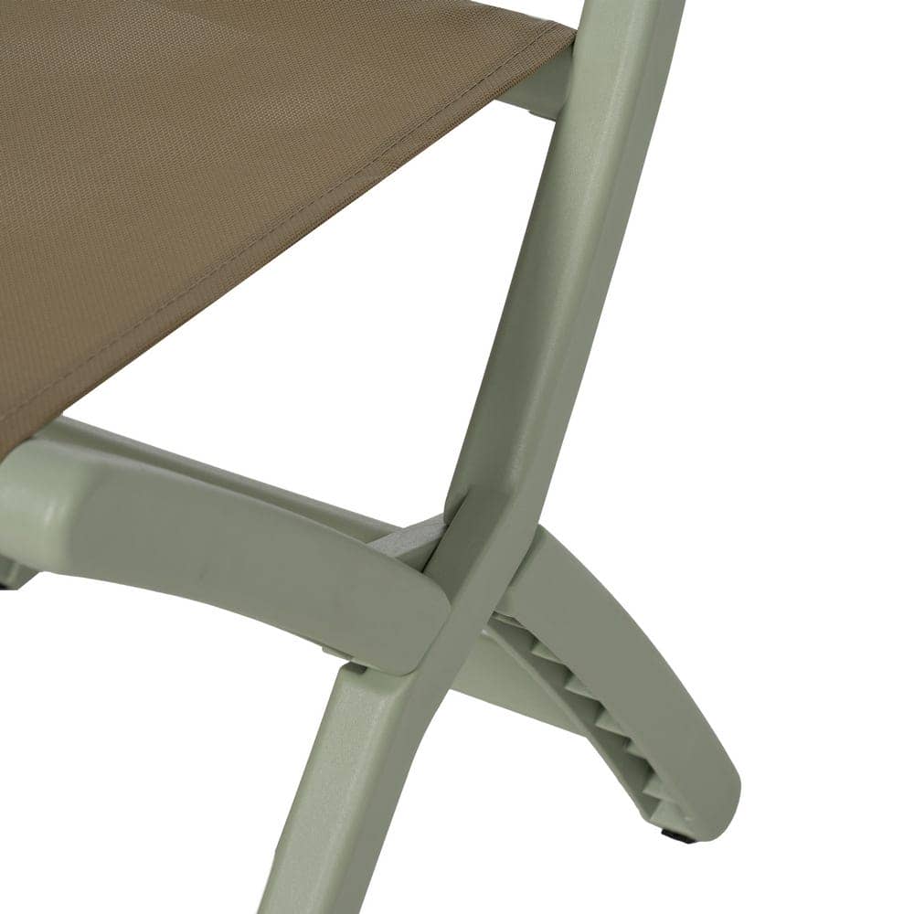 Pack de 4 Sillas Plegables Verdes Belmar - Diseño Funcional y Confort para Terraza y Jardín - Imagen 12