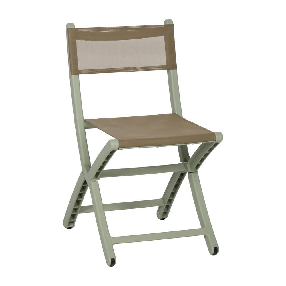 Pack de 4 Sillas Plegables Verdes Belmar - Diseño Funcional y Confort para Terraza y Jardín - Imagen 2