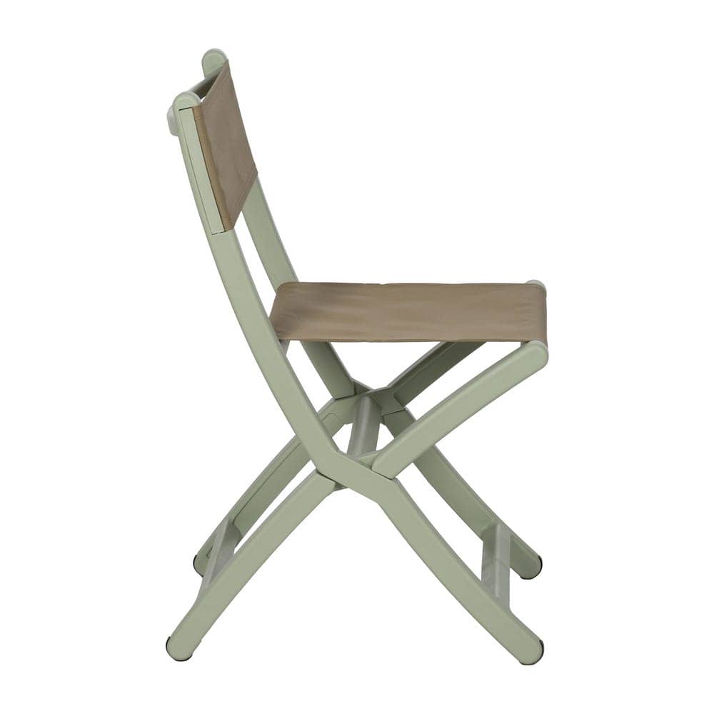 Pack de 4 Sillas Plegables Verdes Belmar - Diseño Funcional y Confort para Terraza y Jardín - Imagen 3