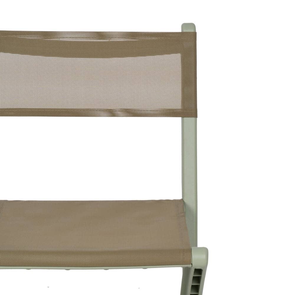 Pack de 4 Sillas Plegables Verdes Belmar - Diseño Funcional y Confort para Terraza y Jardín - Imagen 6