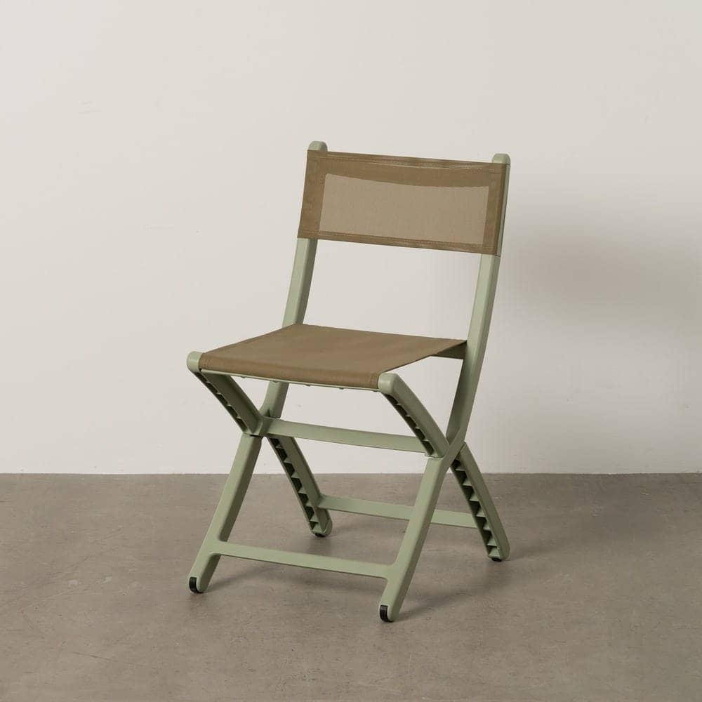 Pack de 4 Sillas Plegables Verdes Belmar - Diseño Funcional y Confort para Terraza y Jardín - Imagen 14