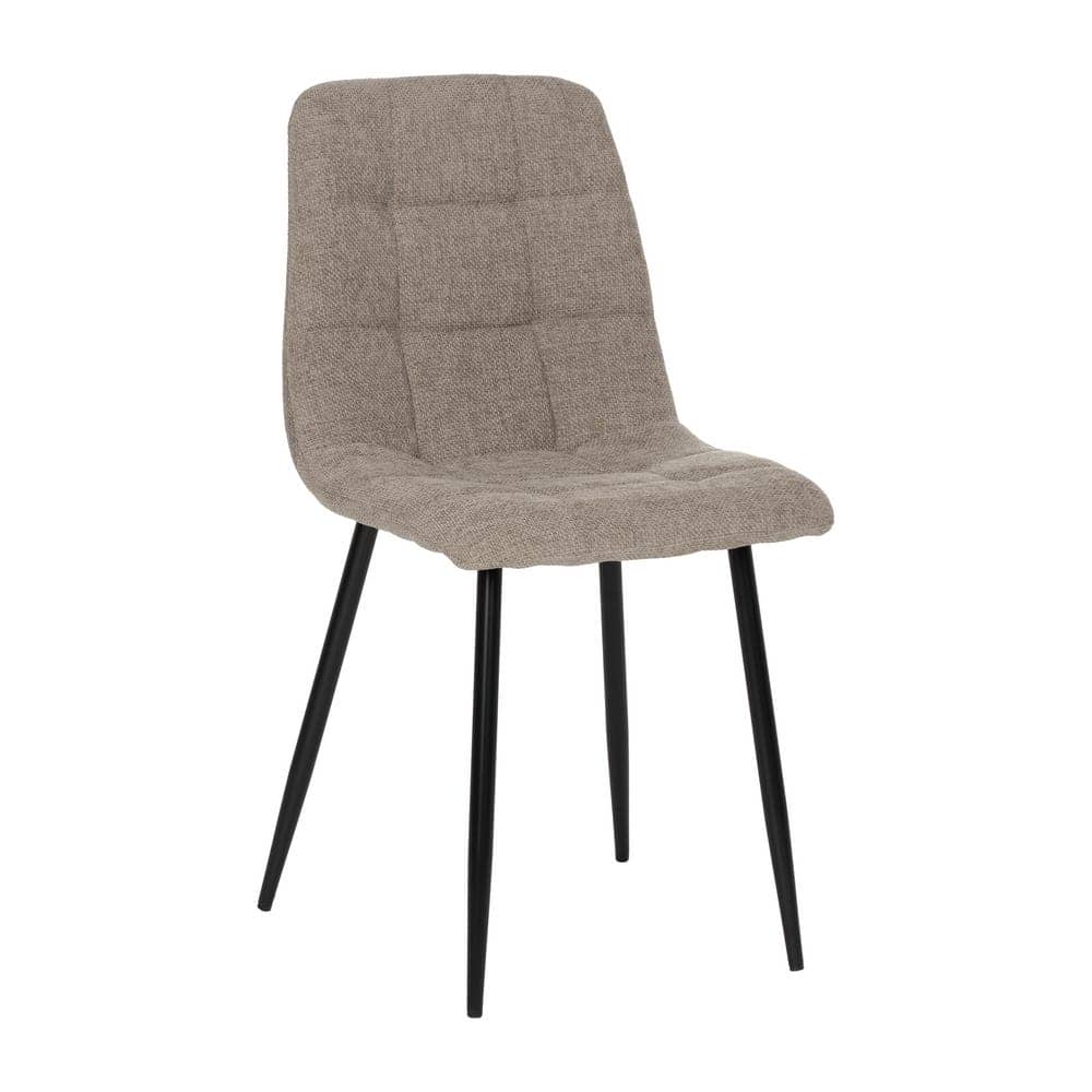 Pack de 4 Sillas Taupe Magnus para Contract con Patas de Metal - Diseño Moderno y Confortable para Restaurantes y Oficinas - Imagen 2