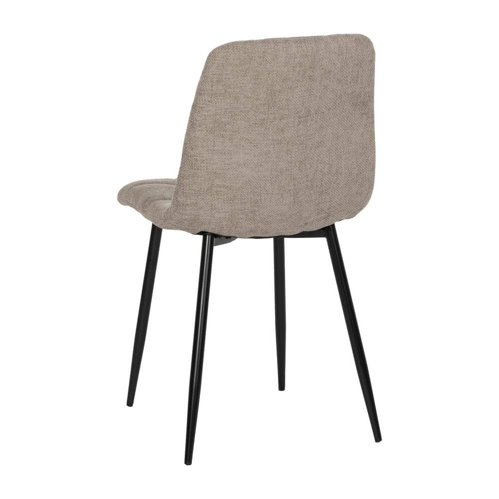 Pack de 4 Sillas Taupe Magnus para Contract con Patas de Metal - Diseño Moderno y Confortable para Restaurantes y Oficinas - Imagen 4