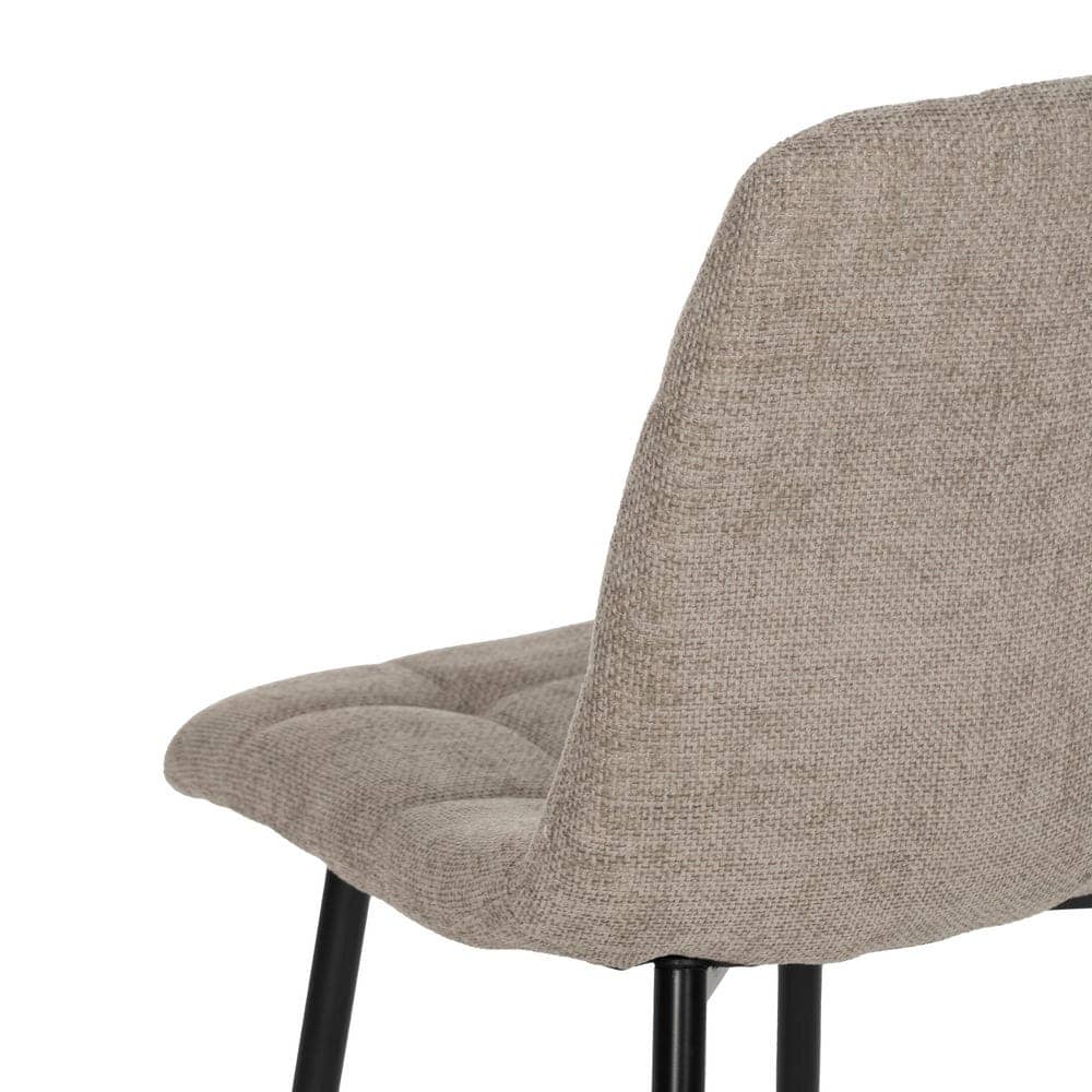 Pack de 4 Sillas Taupe Magnus para Contract con Patas de Metal - Diseño Moderno y Confortable para Restaurantes y Oficinas - Imagen 8