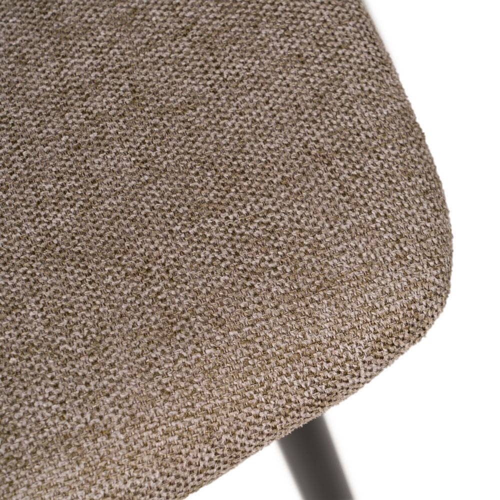 Pack de 4 Sillas Jace Taupe de Tela y Metal para Salón - Diseño Ergonómico y Moderno, 87 cm de Altura, Ideal para Comedores y Espacios Elegantes - Imagen 9