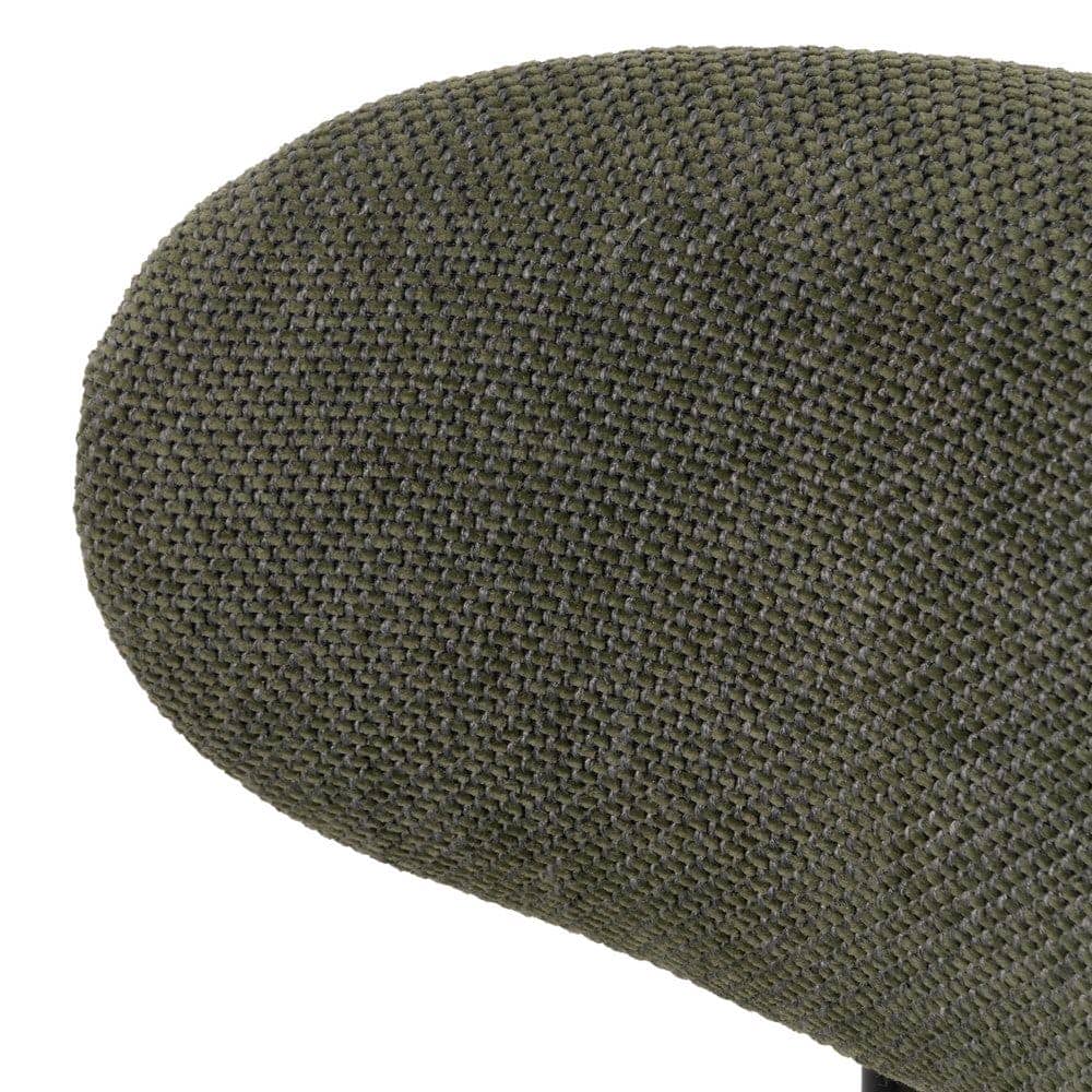 Pack de 4 Sillas Simon Verde con Tela y Metal - Diseño Ergonómico y Estilo Moderno para Comedor y Sala de Estar, 73,5 cm - Imagen 7