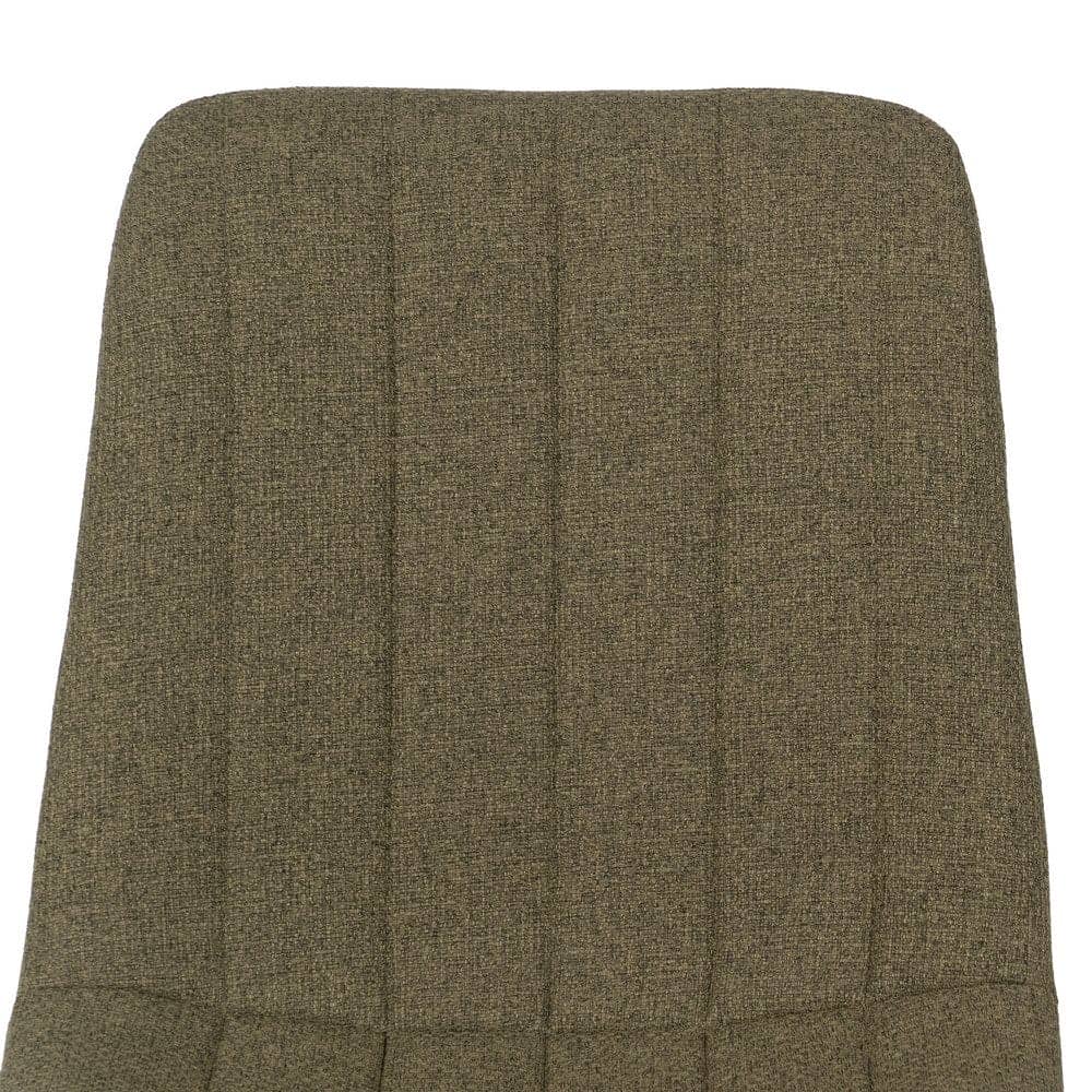 Pack de 4 Sillas Verdes de Tejido y Metal Thalric - Elegancia y Comodidad para tu Salón (88 cm) - Imagen 5