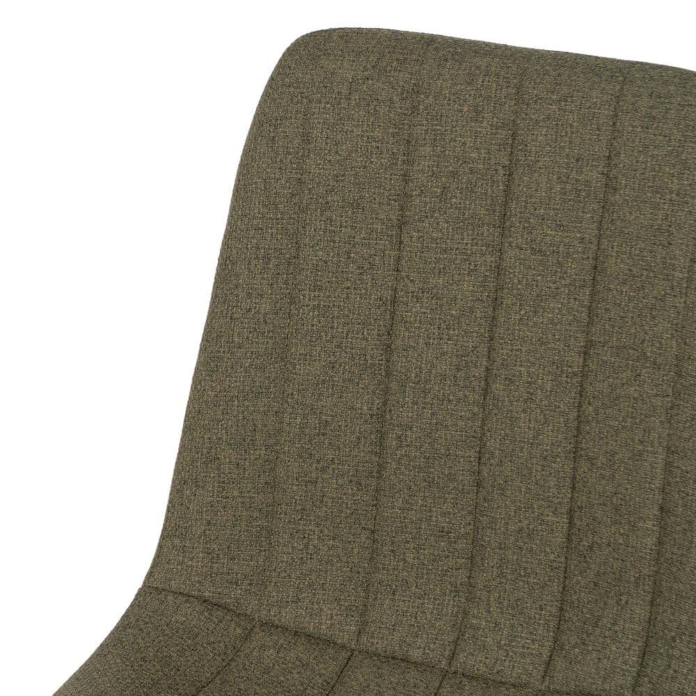 Pack de 4 Sillas Verdes de Tejido y Metal Thalric - Elegancia y Comodidad para tu Salón (88 cm) - Imagen 6