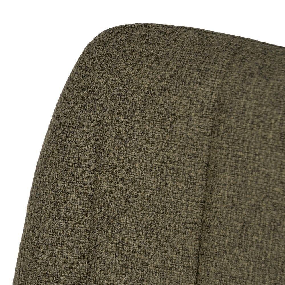 Pack de 4 Sillas Verdes de Tejido y Metal Thalric - Elegancia y Comodidad para tu Salón (88 cm) - Imagen 7