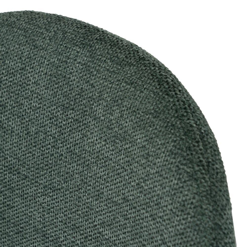 Pack de 4 Taburetes Verdes de Tejido y Metal para Salón - Diseño Moderno y Ergonómico, Altura de 63 cm, Perfectos para Barras y Mesas Altas - Imagen 7