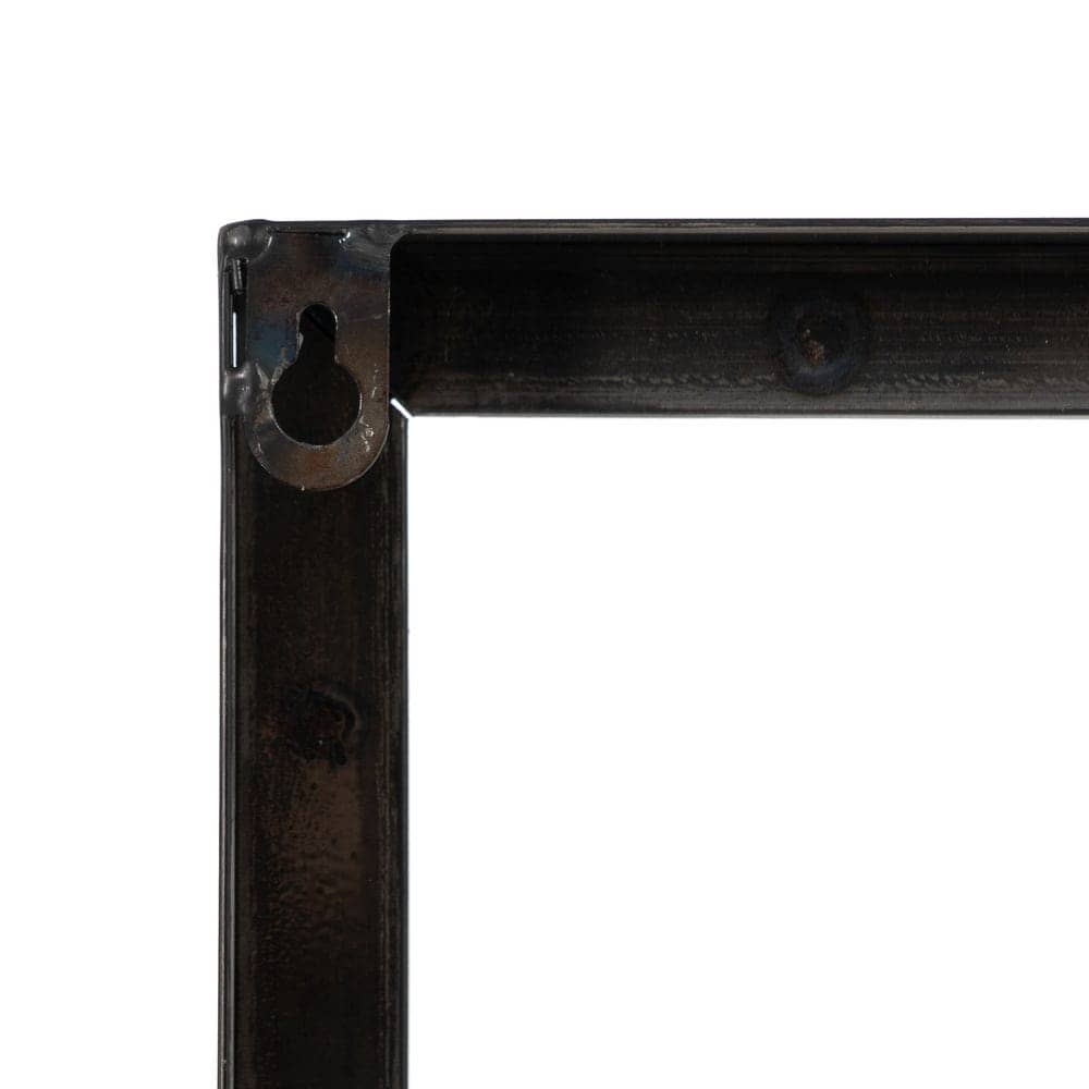 Reloj de Pared de Hierro Negro de 80 cm con Ganchos Incorporados - Diseño Moderno y Elegante para Decoración de Interiores - Imagen 7