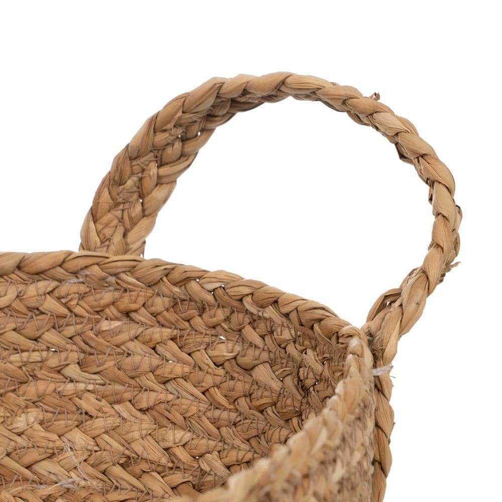 Set de 2 Cestas de Fibra Natural para Decoración - 18 cm, Estilo Natural y Elegante - Imagen 5