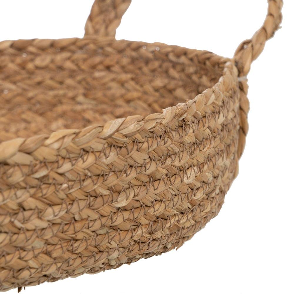 Set de 2 Cestas de Fibra Natural para Decoración - 18 cm, Estilo Natural y Elegante - Imagen 7