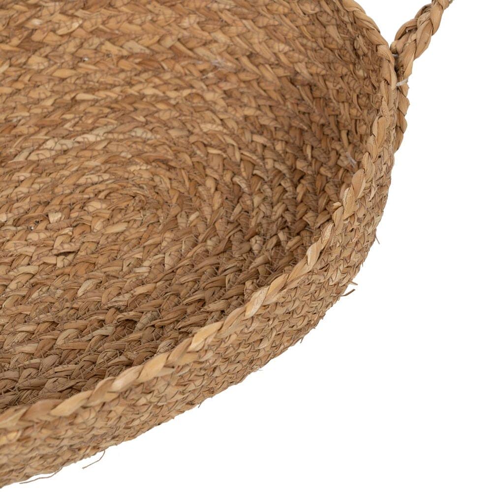 Set de 2 Cestas de Fibra Natural para Decoración - 18 cm, Estilo Natural y Elegante - Imagen 8