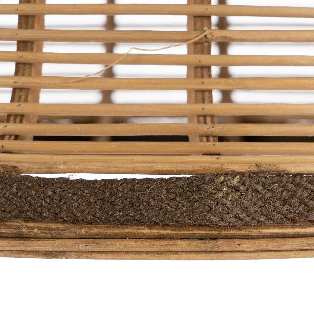 Set de 2 Lámparas de Techo de Bambú Natural - Diseño Moderno, 33 cm, Casquillo E27, Cable Negro de 140 cm - Imagen 8