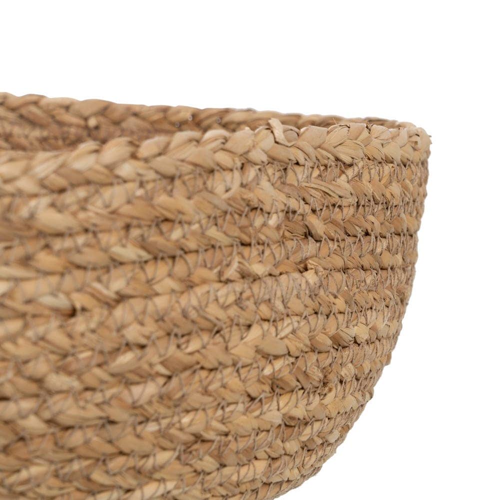 Set de 3 Cestas de Fibra Natural para Decoración - Medidas 11 cm | Estilo Natural y Elegante - Imagen 8