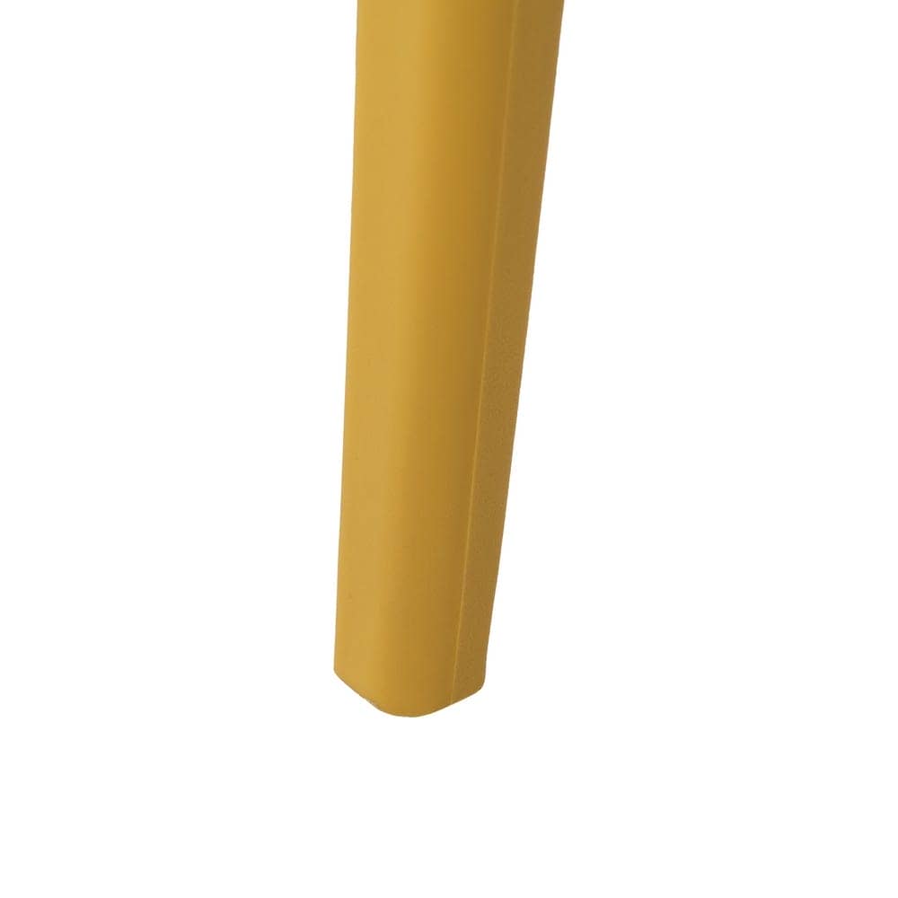 Silla Amarilla Apilable Zantor de Polipropileno - Diseño Moderno y Resistente para Exteriores, 84 cm de Altura, Ligera y Cómoda - Imagen 11