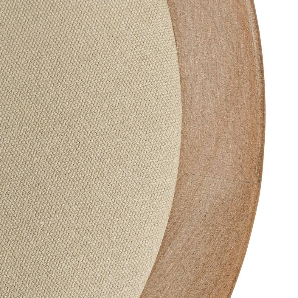 Silla Krylor Beige de Madera y Tejido - Elegante y Cómoda, Asiento Compacto de 89 cm, Ideal para Comedor y Oficina - Imagen 10