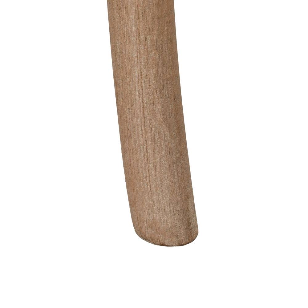 Silla Krylor Beige de Madera y Tejido - Elegante y Cómoda, Asiento Compacto de 89 cm, Ideal para Comedor y Oficina - Imagen 12