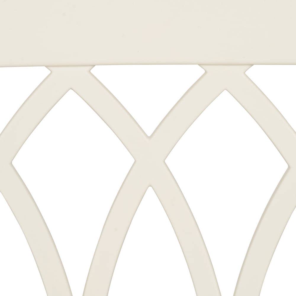 Silla Blanca de Polipropileno Apilable Dorven - Diseño Ergonómico, Ligera y con Protección UV para Interiores y Exteriores - 83 cm de Altura - Imagen 8