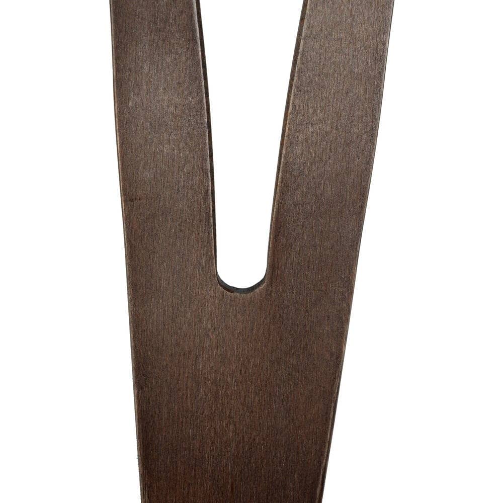 Silla Camden de Madera de Haya y Asiento de Ratán en Color Chocolate - 81 cm de Elegancia y Confort para tu Hogar - Imagen 11