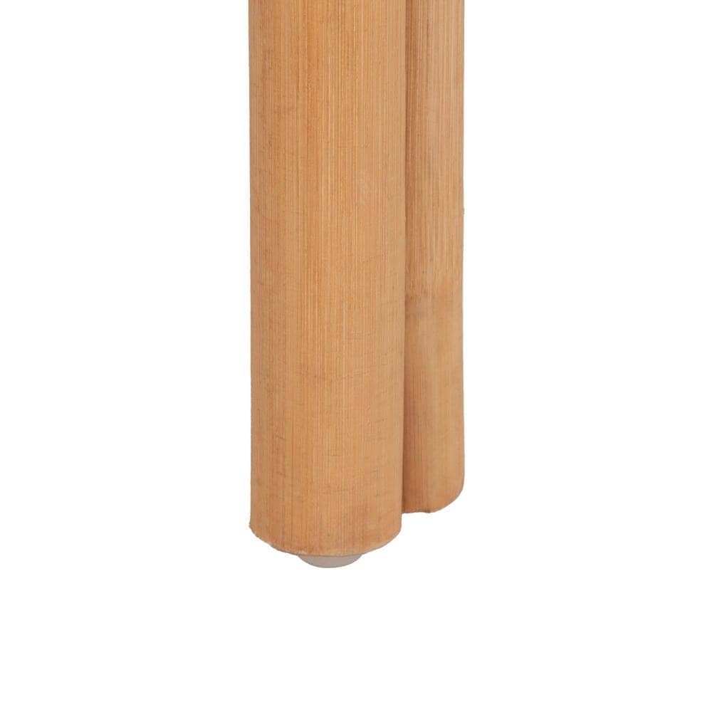 Silla Apilable de Ratán Natural Color Miel para Salón - Diseño Sofisticado y Cómodo (78 cm) - Imagen 12