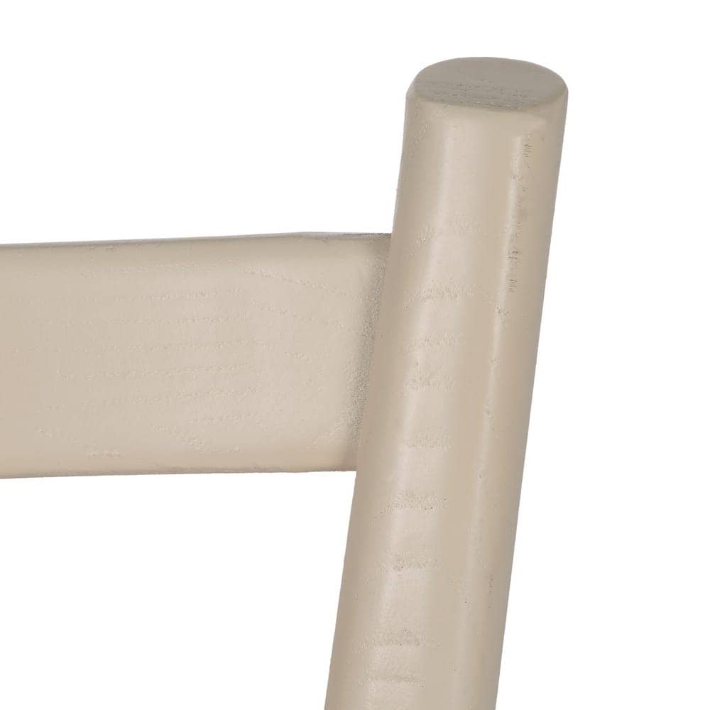 Silla Nolric de Madera de Olmo y Asiento de Ratán - Diseño Elegante y Confortable 88,5 cm - Imagen 8