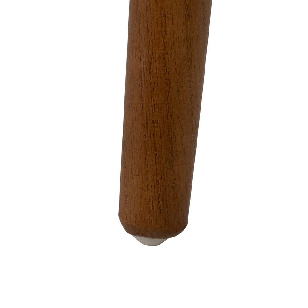 Silla Granth de Madera de Olmo en Crema y Marrón - Asiento Cómodo y Ergonómico de Simil Piel, 71 cm, Ideal para Hogar y Oficina - Imagen 10