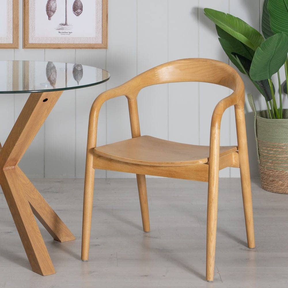 Silla de Madera de Olmo Logan 77 cm - Diseño Ergonómico y Elegante para Comedores y Oficinas - Imagen 13