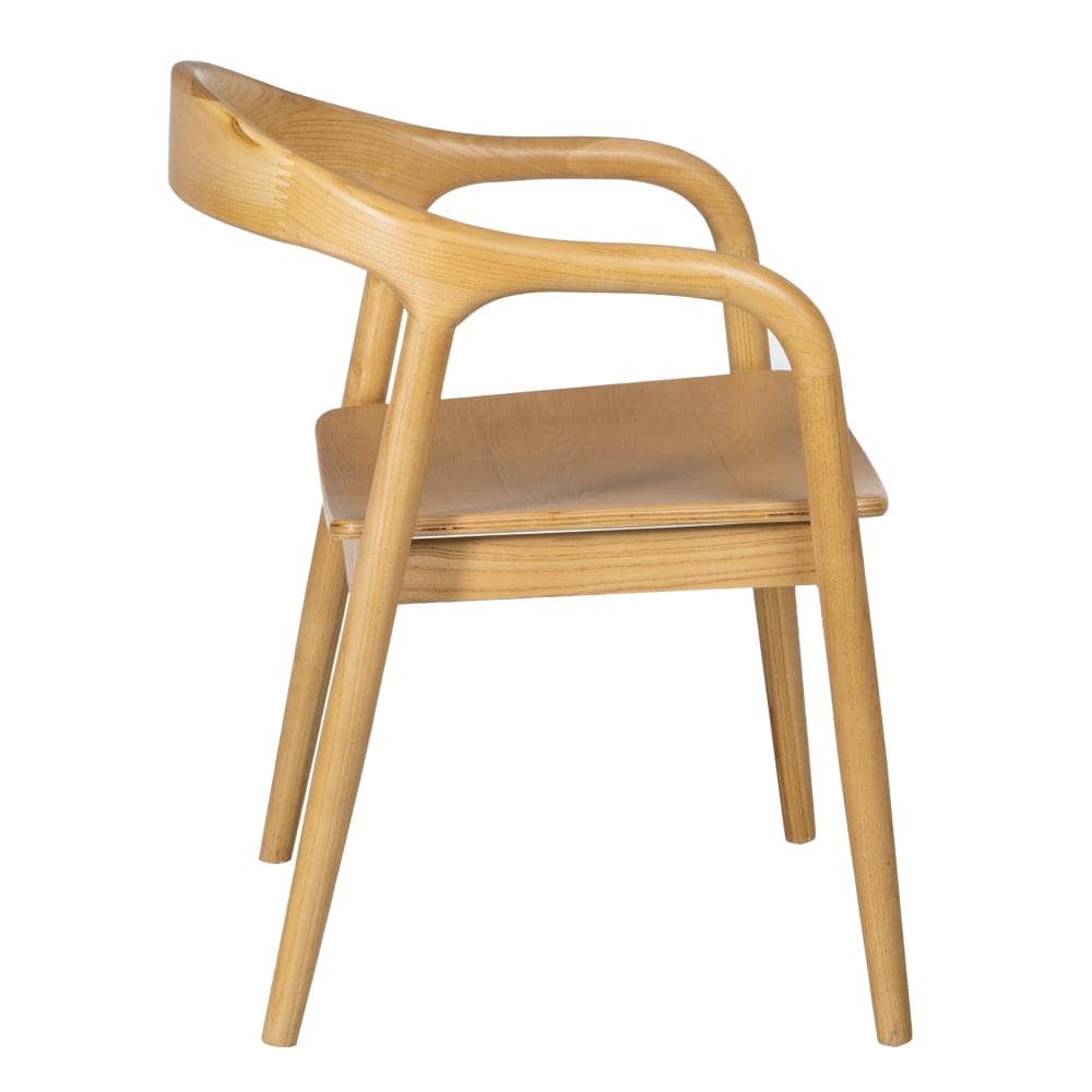 Silla de Madera de Olmo Logan 77 cm - Diseño Ergonómico y Elegante para Comedores y Oficinas - Imagen 2