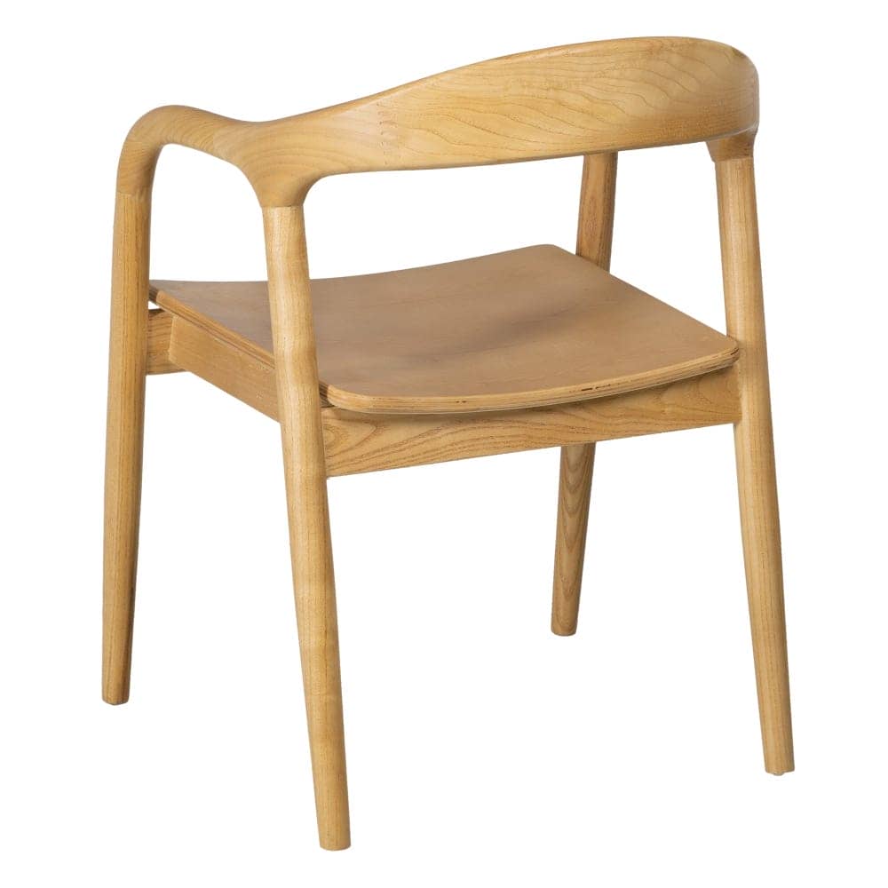Silla de Madera de Olmo Logan 77 cm - Diseño Ergonómico y Elegante para Comedores y Oficinas - Imagen 3