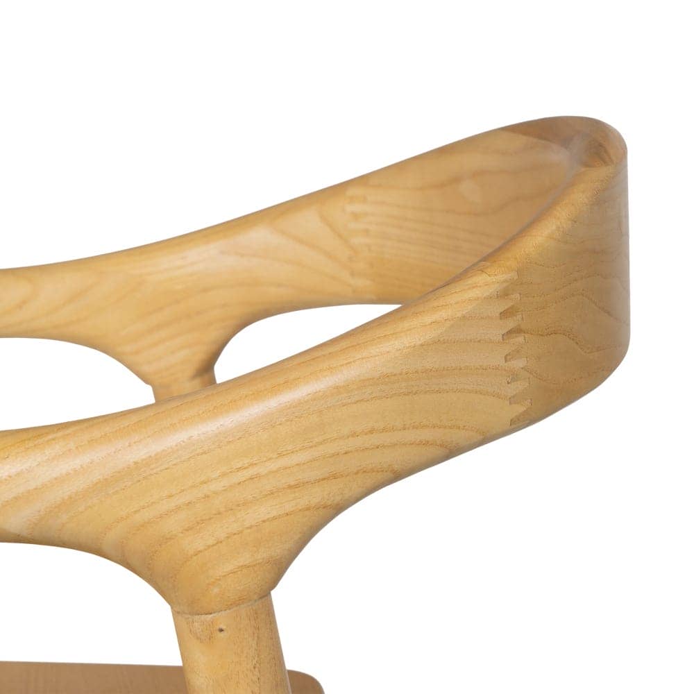 Silla de Madera de Olmo Logan 77 cm - Diseño Ergonómico y Elegante para Comedores y Oficinas - Imagen 7
