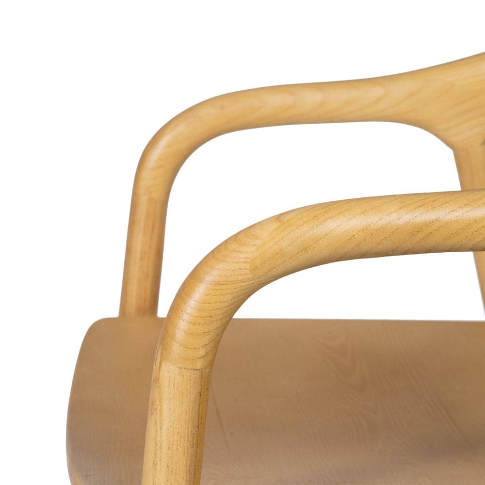 Silla de Madera de Olmo Logan 77 cm - Diseño Ergonómico y Elegante para Comedores y Oficinas - Imagen 8