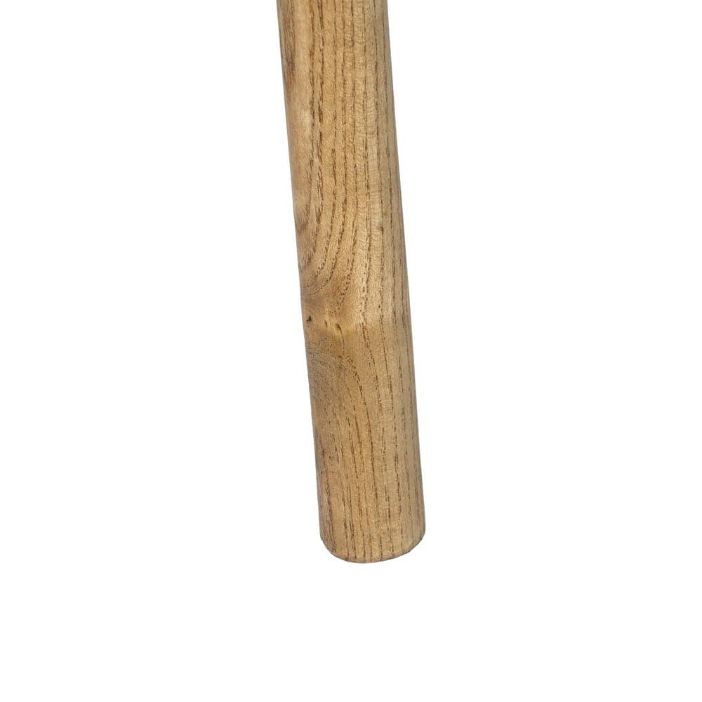 Silla de Madera y Ratán Marrón Colton - Elegante y Confortable, 81 cm, Ideal para Hogar y Oficina - Imagen 12