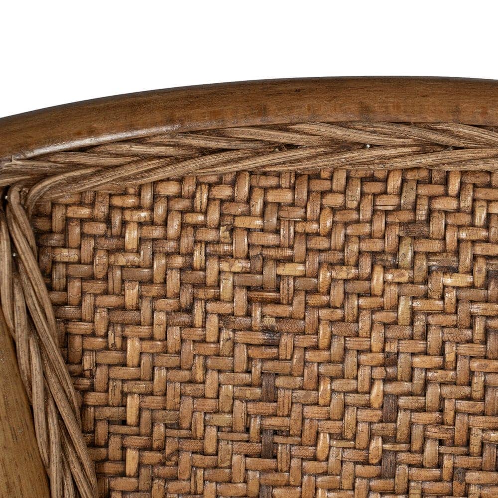 Silla de Madera y Ratán Color Miel Colton - Elegante y Cómoda, Ideal para Decorar tu Hogar - Imagen 11
