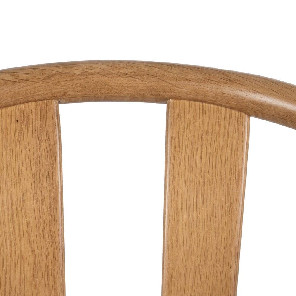 Silla de Madera de Roble y Tela Acolchada Sterling 76,5 cm - Diseño Ergonómico y Sofisticado para Comedores y Salones - Imagen 10