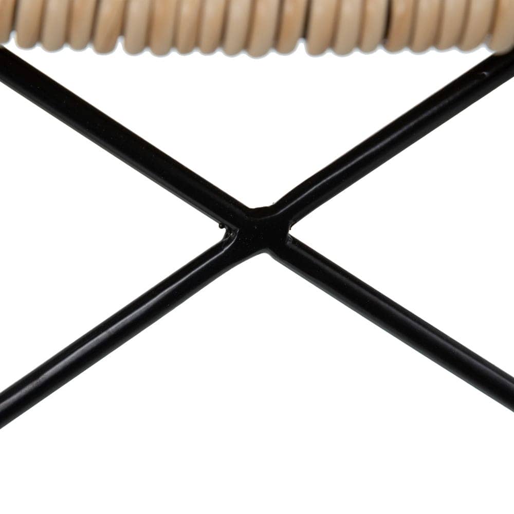 Silla de Polipropileno y Metal Negra 83 cm Raphael - Elegante y Resistente para Jardín y Terraza, Diseño Moderno y Natural, Ideal para Exteriores - Imagen 8